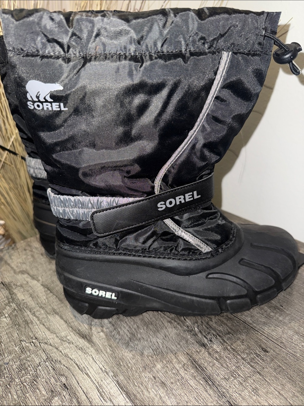 Sorel Black Sorel Snow Boots
